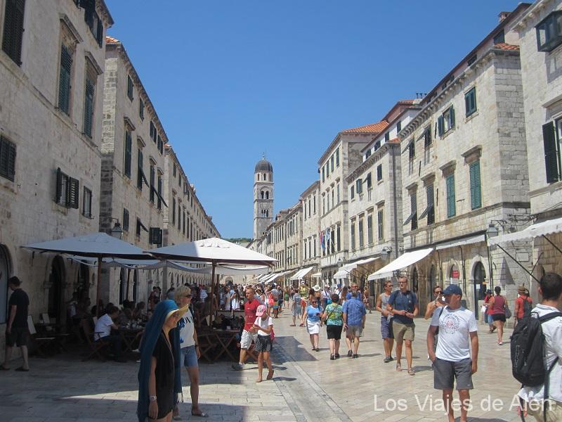Dubrovnik calle principal