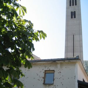 Mostar: Disparos En Las Fachadas De Los Edificios