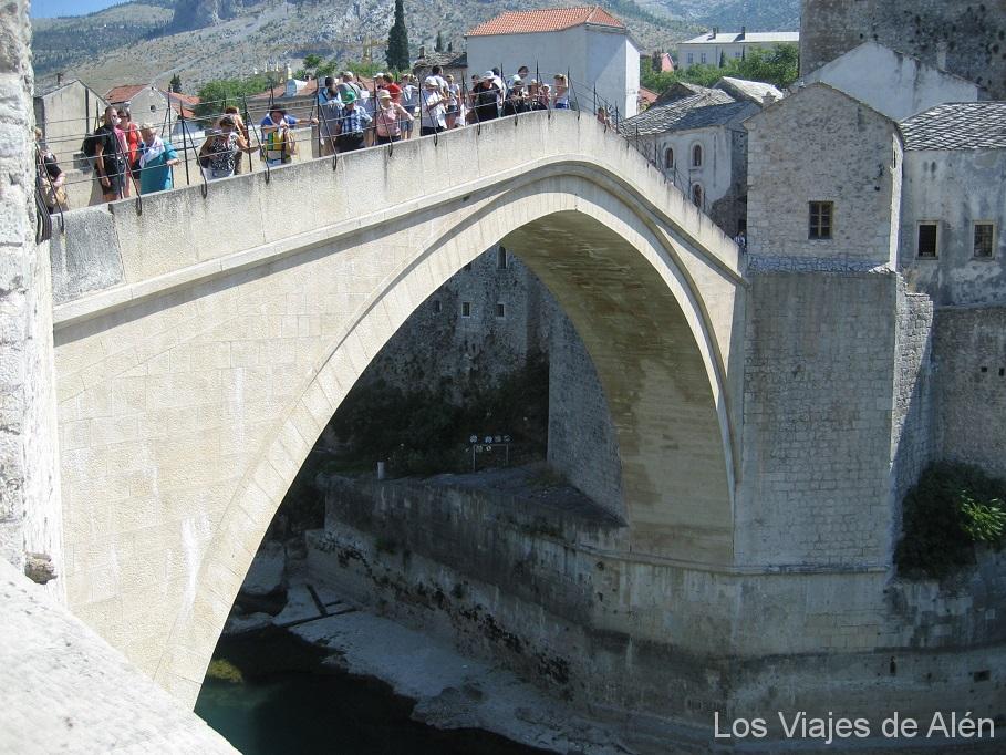 arco del puente de Mostar