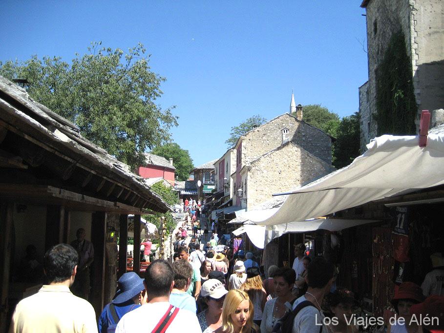 calle comercial Mostar