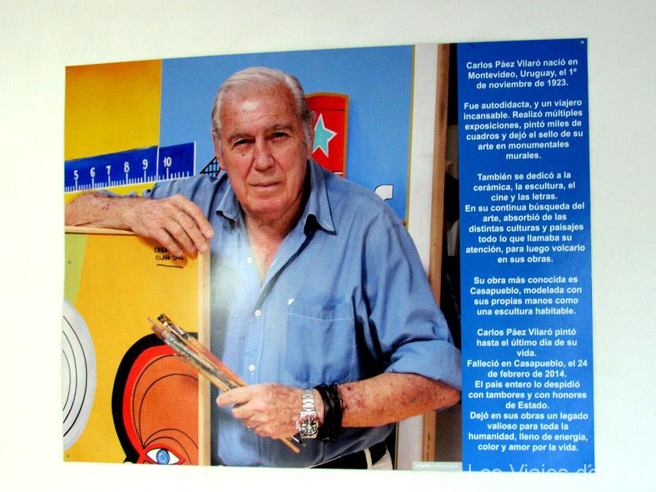 Paez Vilaró artista Uruguayo de Casapueblo